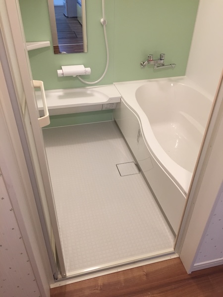 浴室施工後