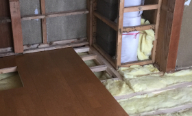 内装リフォーム施工中